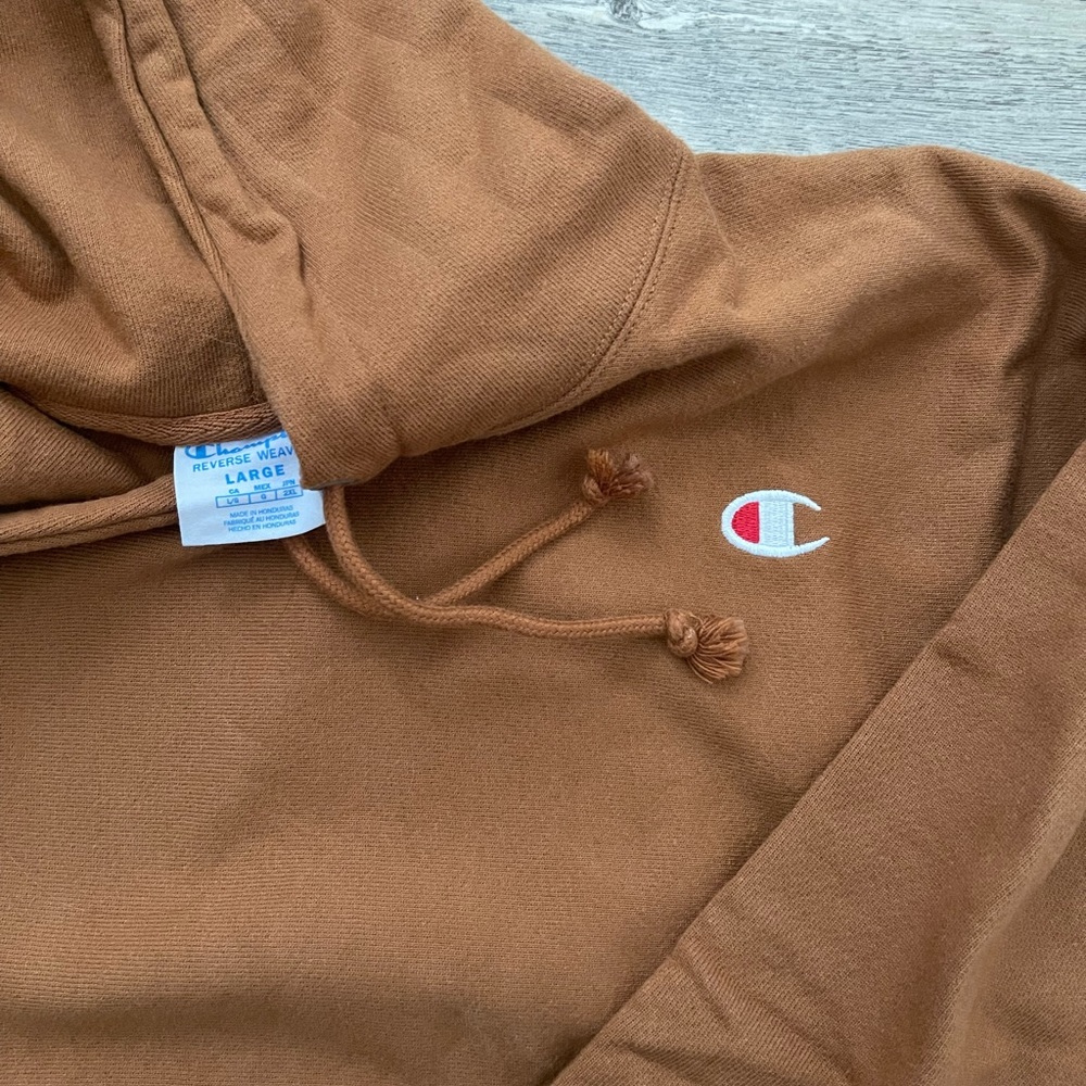 Mustard Champion Hoodie